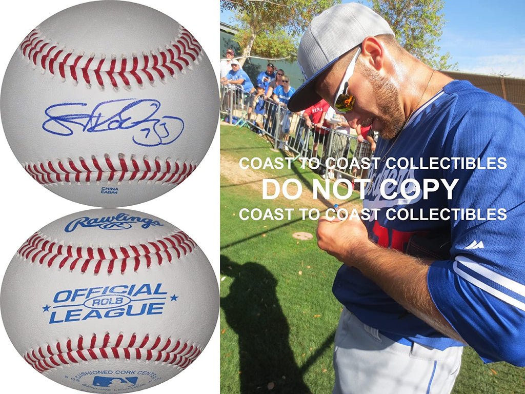 Paco Rodriguez Los Angeles Dodgers signed autographed baseball COA exact proof