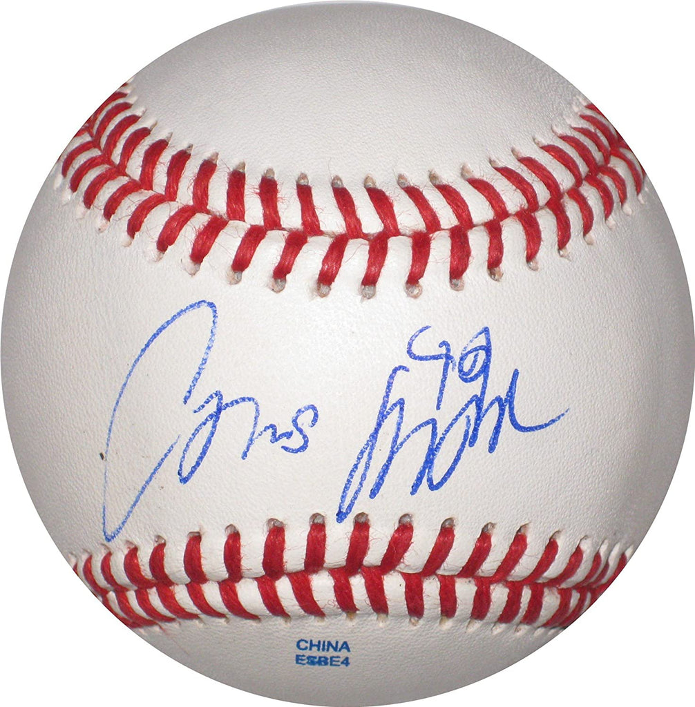 Carlos Marmol Chicago Cubs Dodgers Marlins signed autographed baseball COA proof