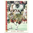1993, Steve Wallace, San Francisco 49ers, Signed, Autographed, Score Football Card, Card # 395,