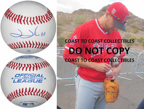 Jim Johnson Baltimore Orioles Atlanta Braves signed autographed baseball proof