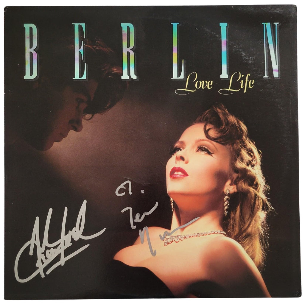 Terri Nunn signed Berlin Love Life Album Vinyl COA Proof Autographed