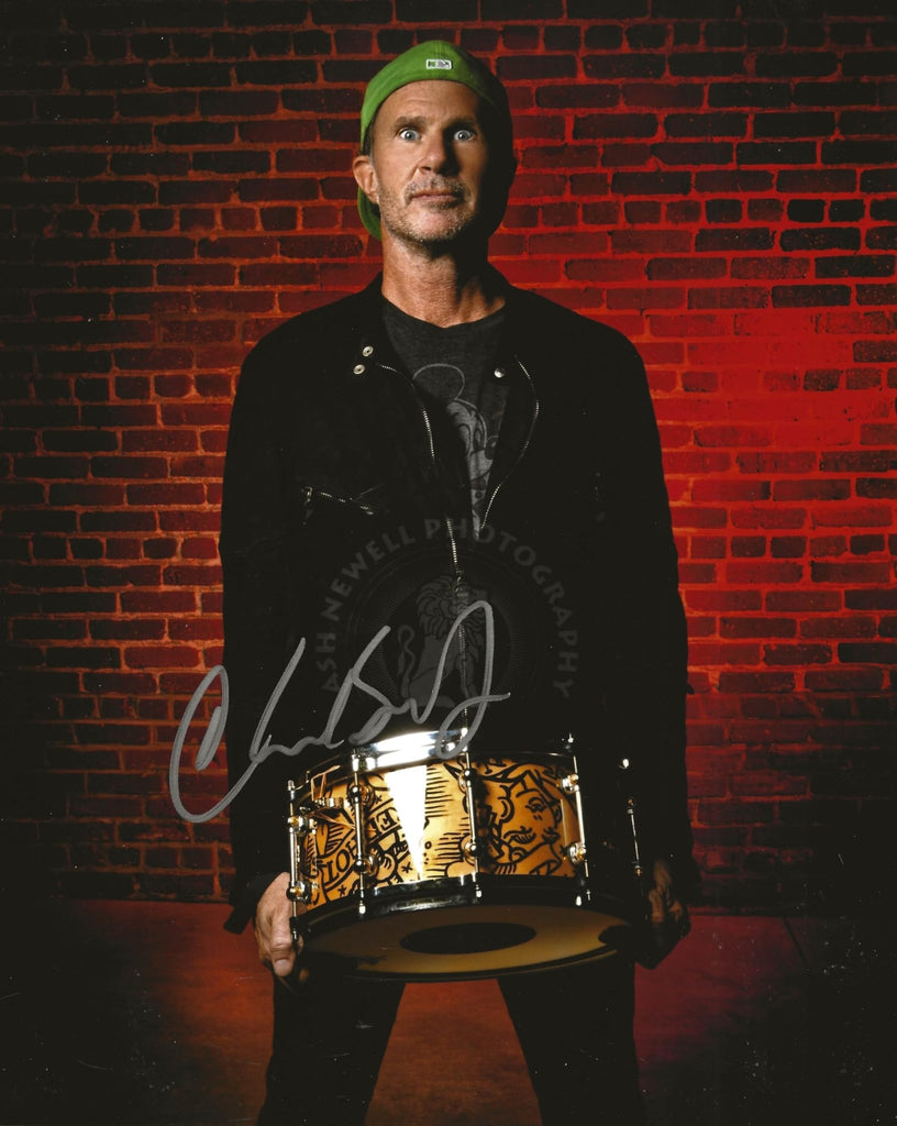 Chad Smith Red Hot Chili Peppers Drummer signed 8x10 photo COA Proof autographed.. STAR.