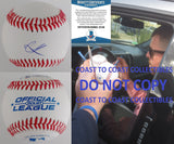 Corey Kluber New York Yankees autographed baseball proof Beckett COA