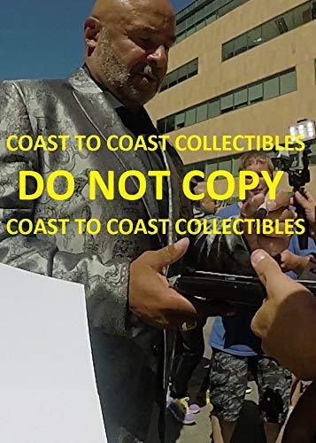 Grant Fuhr St Louis Blues signed, autographed 8x10 Photo.COA with Proof Photo