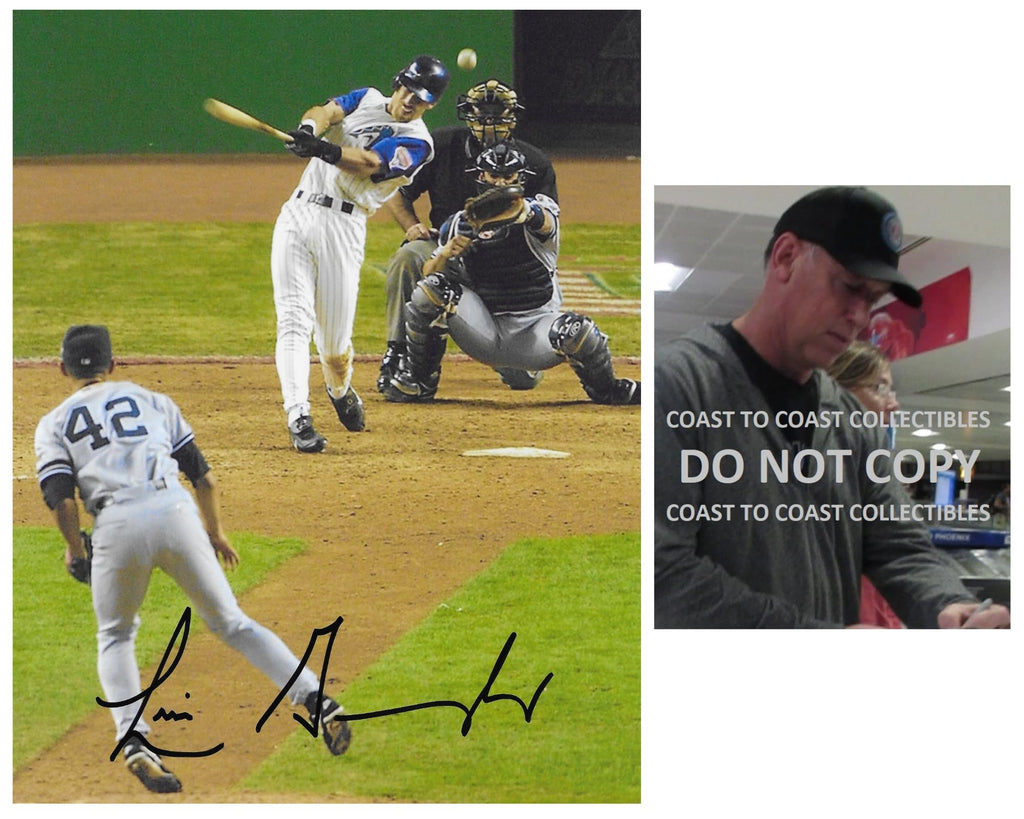 Luis Gonzalez signed Arizona Diamondbacks baseball 8x10 photo proof COA auto