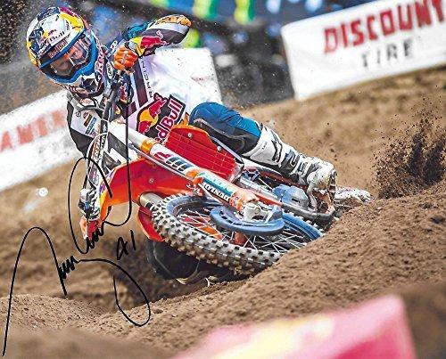 Trey Conard, Supercross, Motocross, Freestyle Motocross, Signed, Autographed, 8X10 Photo, a COA with the Proof Photo of Trey Signing Will Be Included;