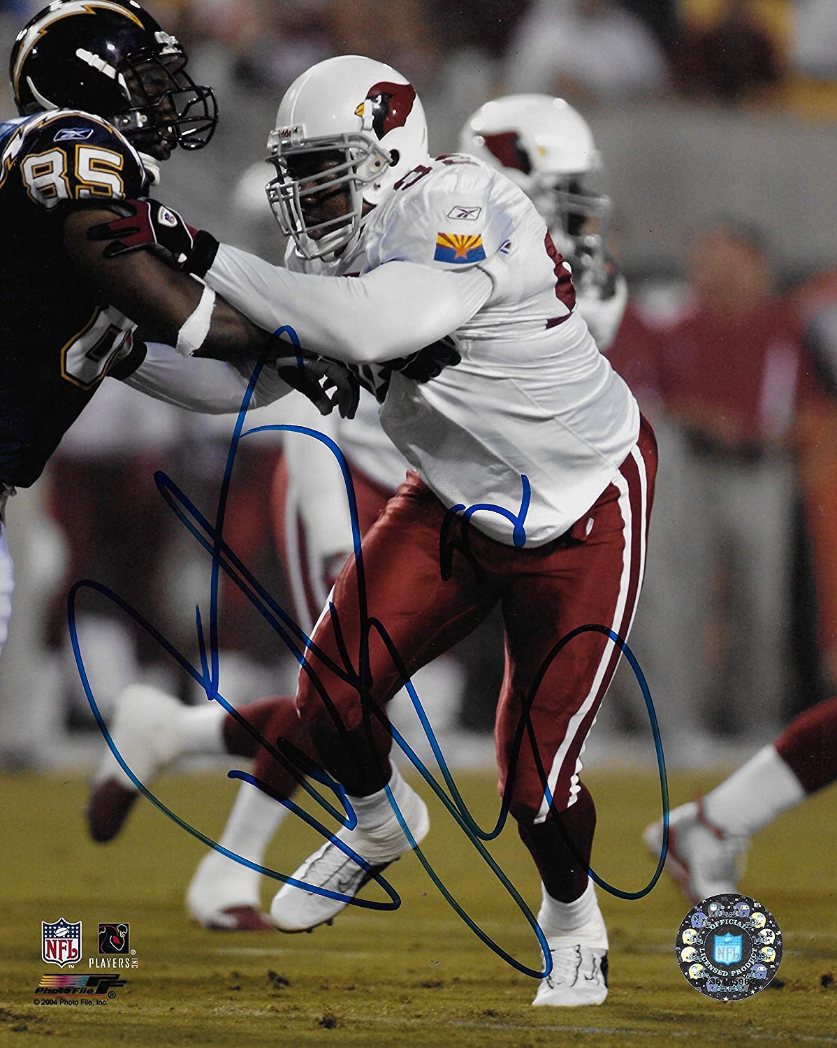Bertrand Berry Arizona Cardinals signed autographed 8x10 Photo COA
