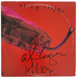 Alice Cooper signed Killer Album vinyl record Proof COA autographed STAR