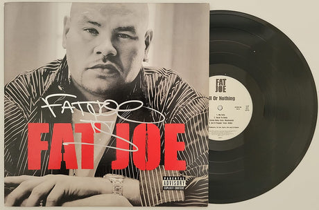 Fat Joe signed autographed All or Nothing album vinyl Record COA exact proof STAR