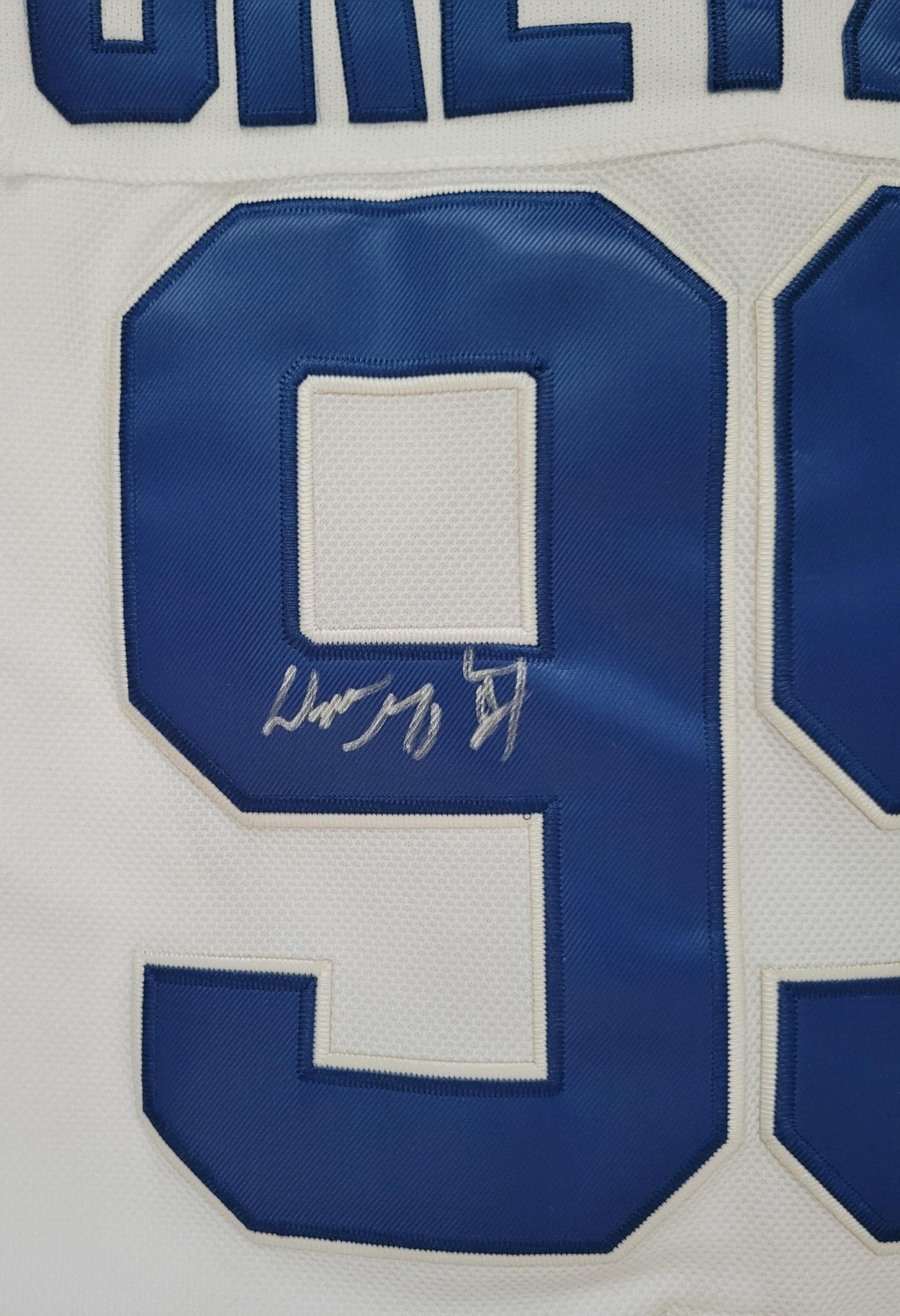 Wayne Gretzky signed Oilers Hockey Jersey exact proof COA autographed