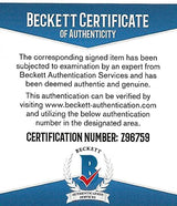 Larry Brown Detroit Pistons 76ers signed autographed NBA Basketball proof Beckett COA