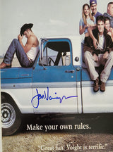 Jon Voight signed Varsity Blues Texas Coyotes 12x18 poster photo COA exact proof STAR