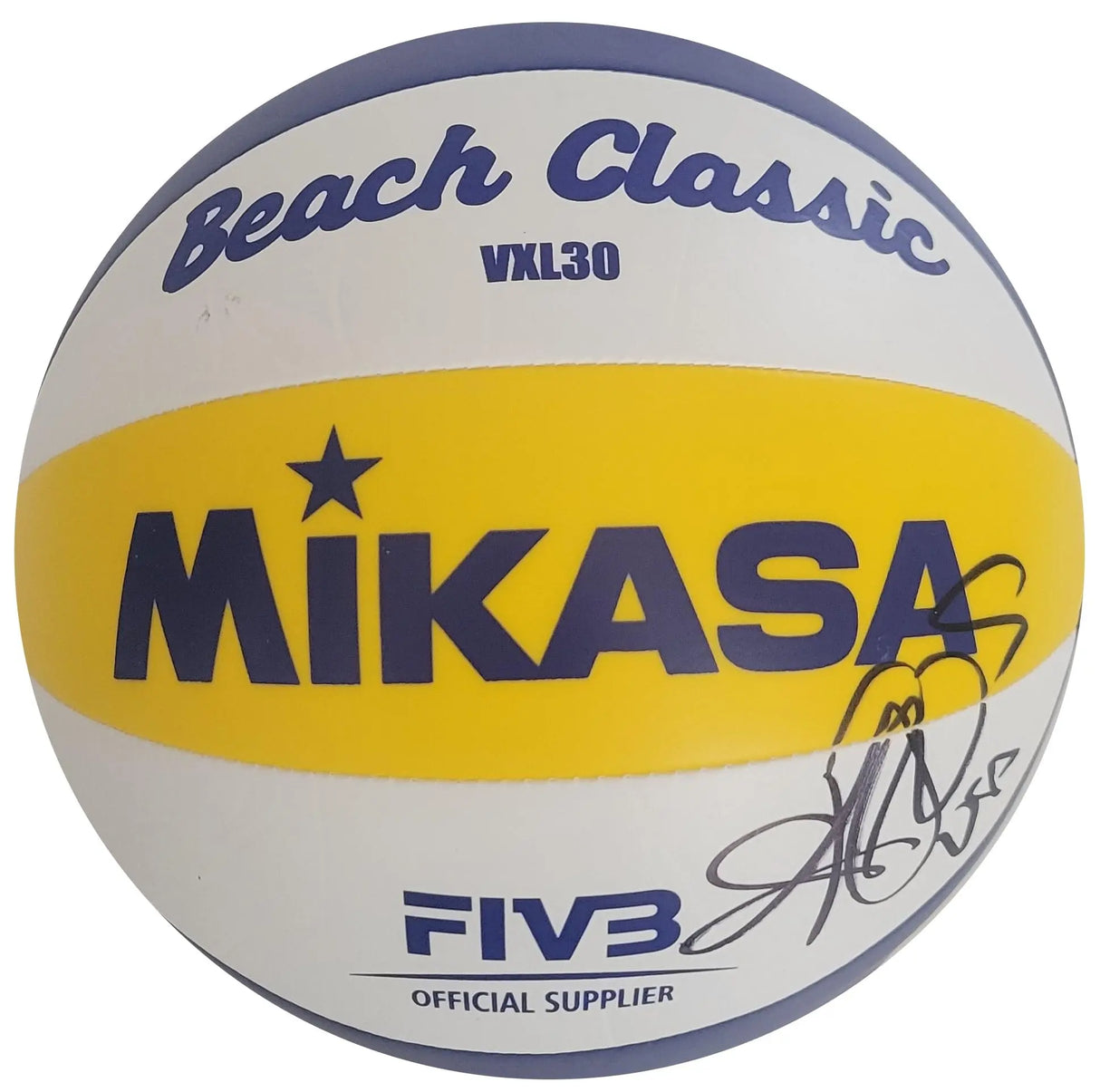 Kerri Walsh Jennings Signed Beach Volleyball Proof Autographed Olympic Gold