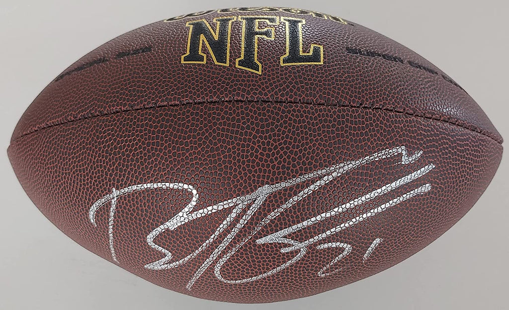 Brent Grimes Tampa Bay Bucs Falcons Dolphins signed autographed football proof
