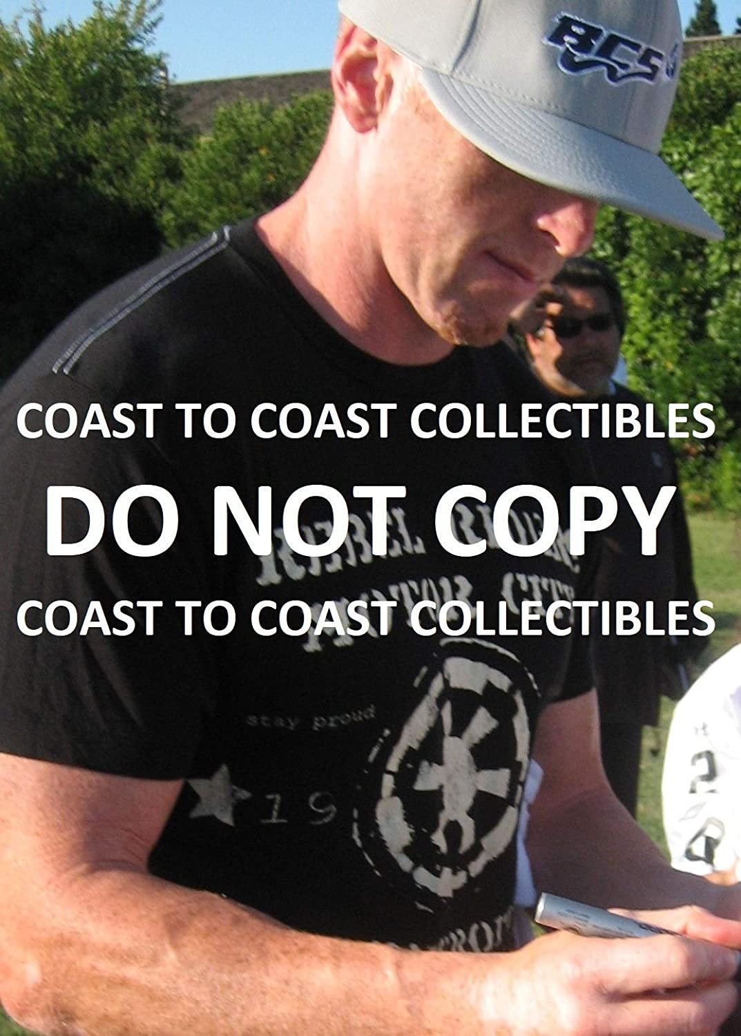 Jeff Garcia San Francisco 49ers signed autographed football 8x10 Photo,proof COA