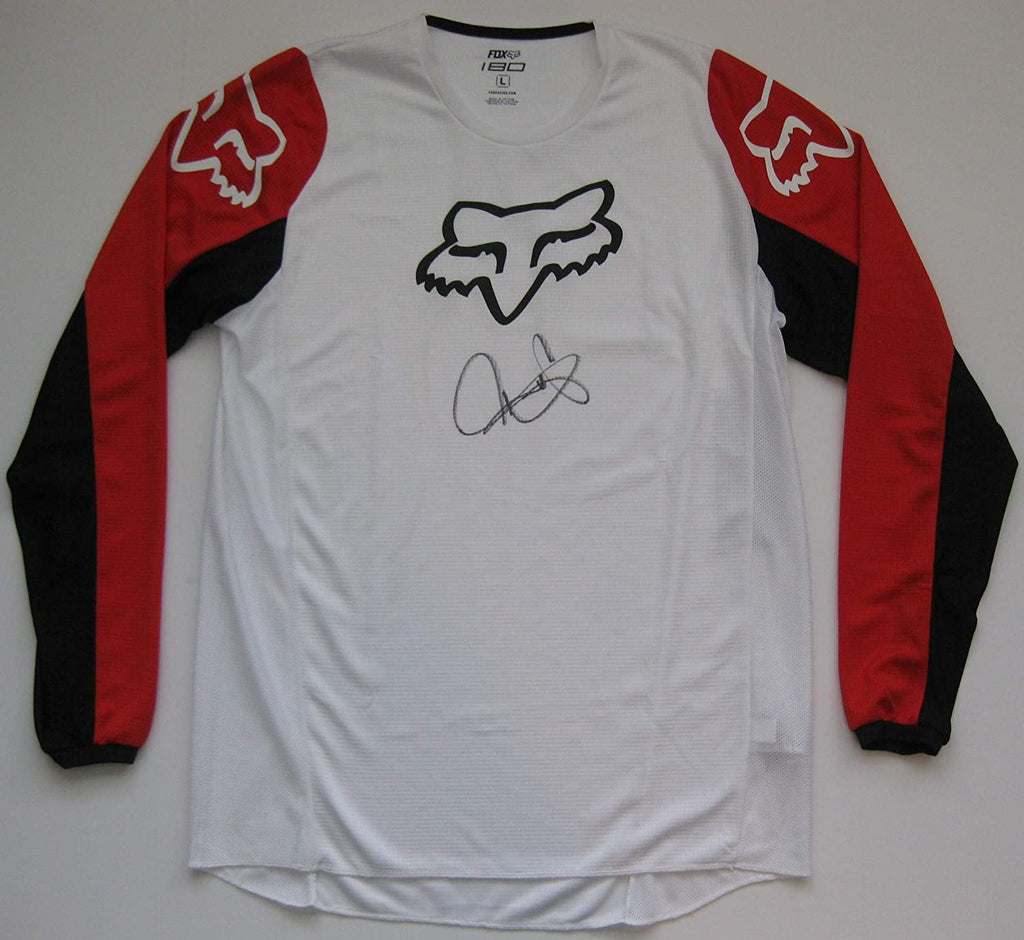 Ryan Dungey Supercross Motocross signed Fox Jersey Proof Beckett COA autographed