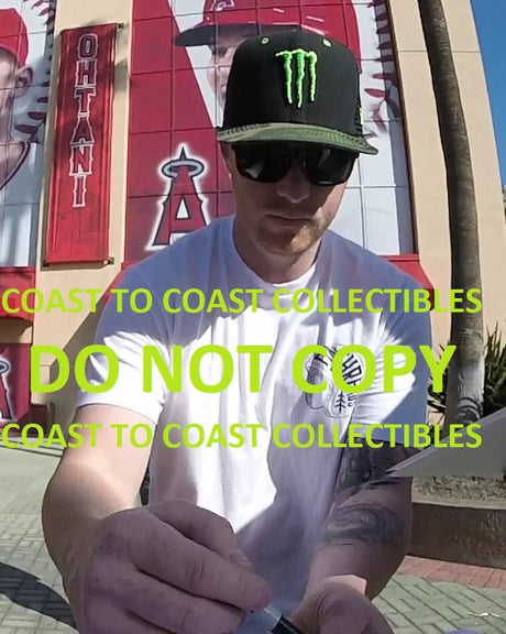 Ryan Villopoto, Supercross, Motocross, Freestyle Motocross, Signed, Autographed, 8X10 Photo, a COA with the Proof Photo of Ryan Signing Will Be Included)