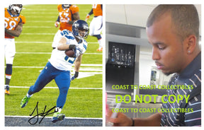 Jermaine Kearse signed Seattle Seahawks 8x10 football photo Proof COA autographed