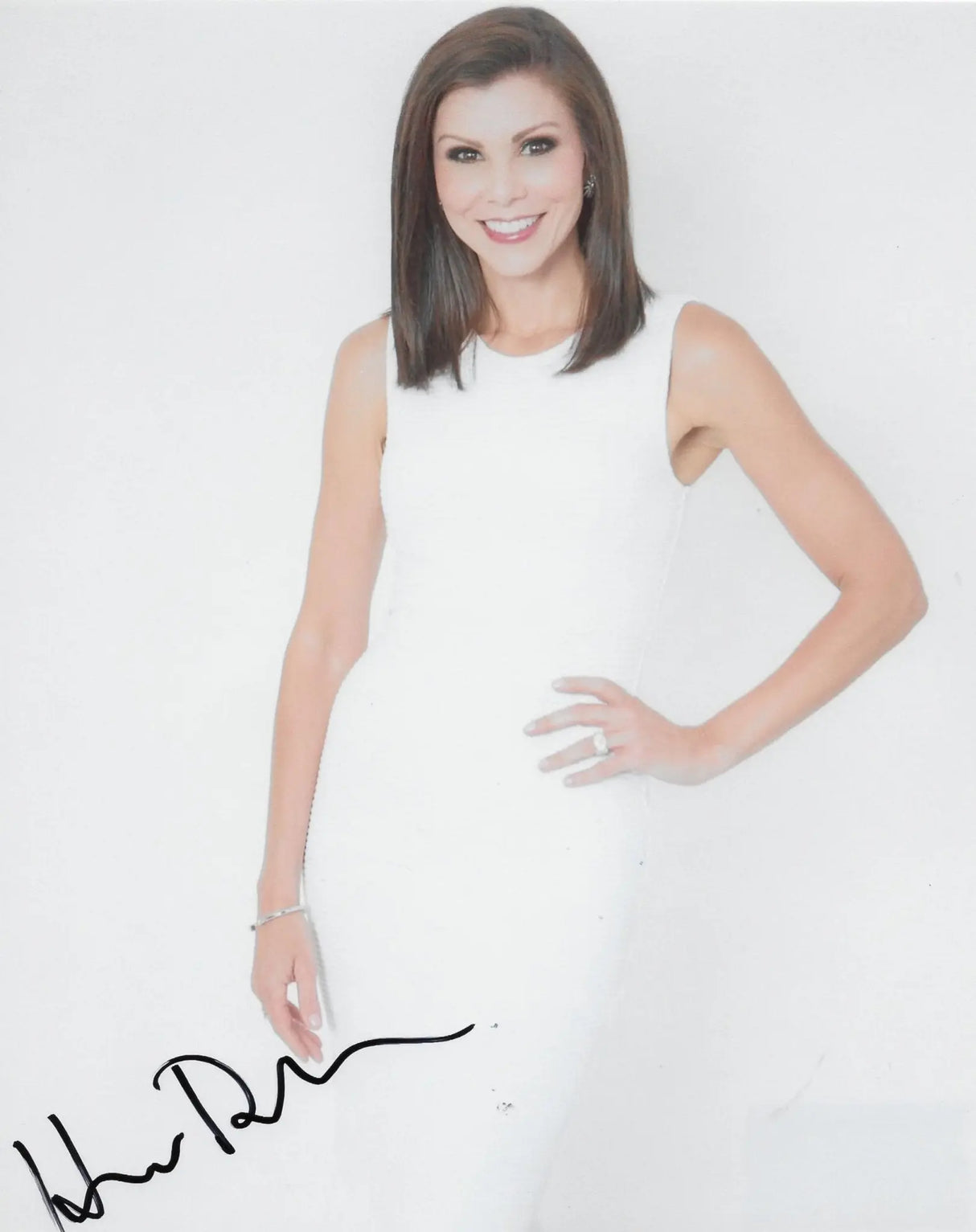 Heather Dubrow The Real Housewives of Orange County signed 8x10 photo proof COA. STAR