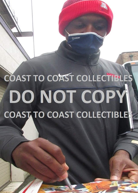 Jason Terry Arizona Wildcats autographed basketball 8x10 photo proof COA.