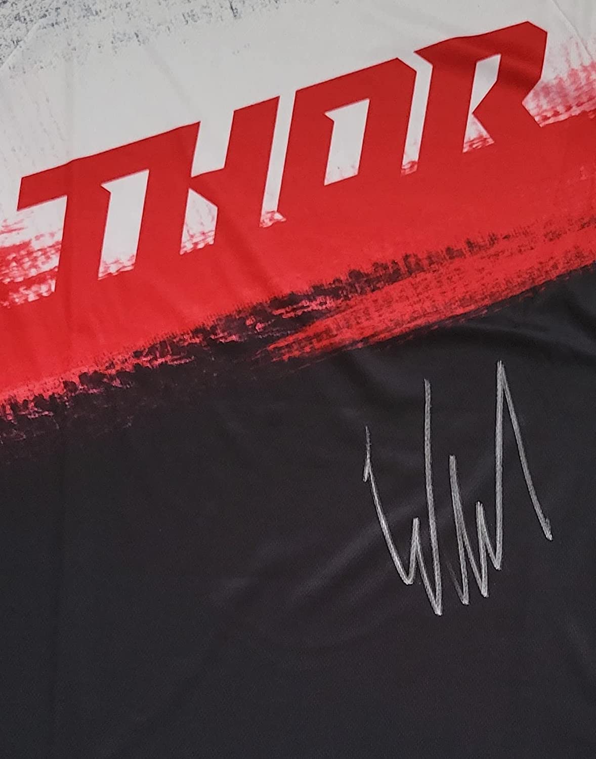 Cooper Webb Supercross motocross signed Thor jersey proof COA, autographed