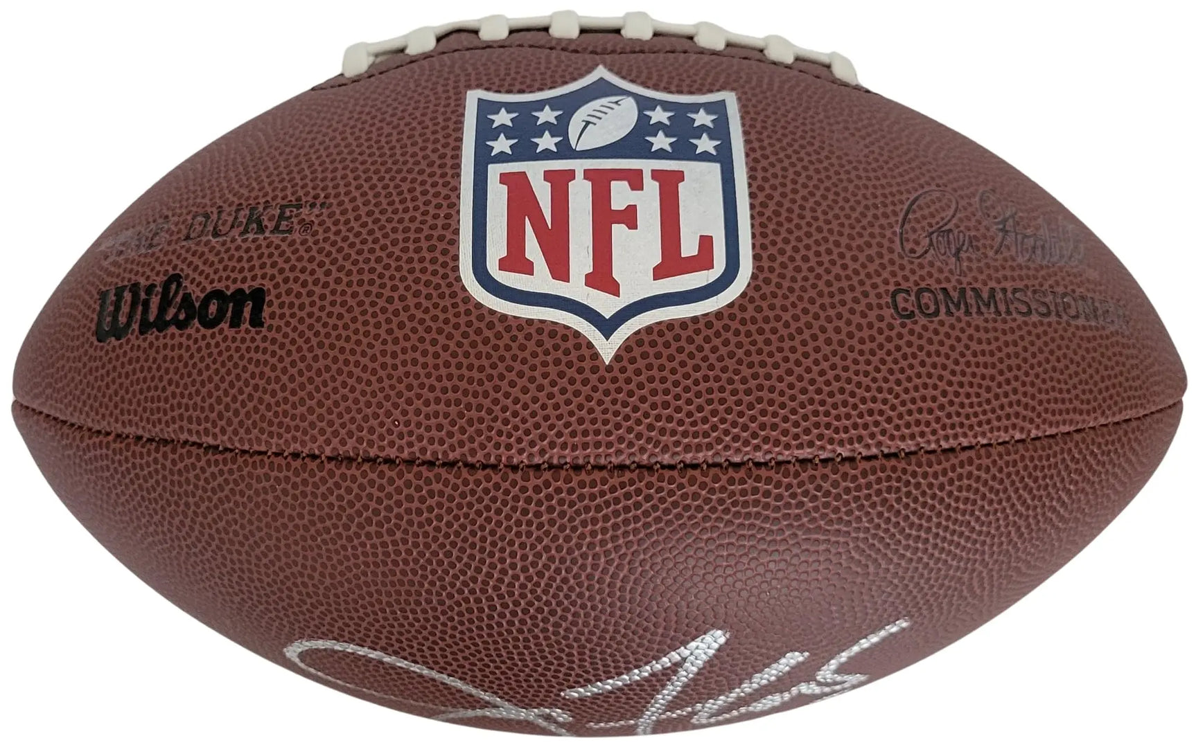 Joe Flacco Signed Football Proof COA Autographed Baltimore Ravnes Cleveland Browns