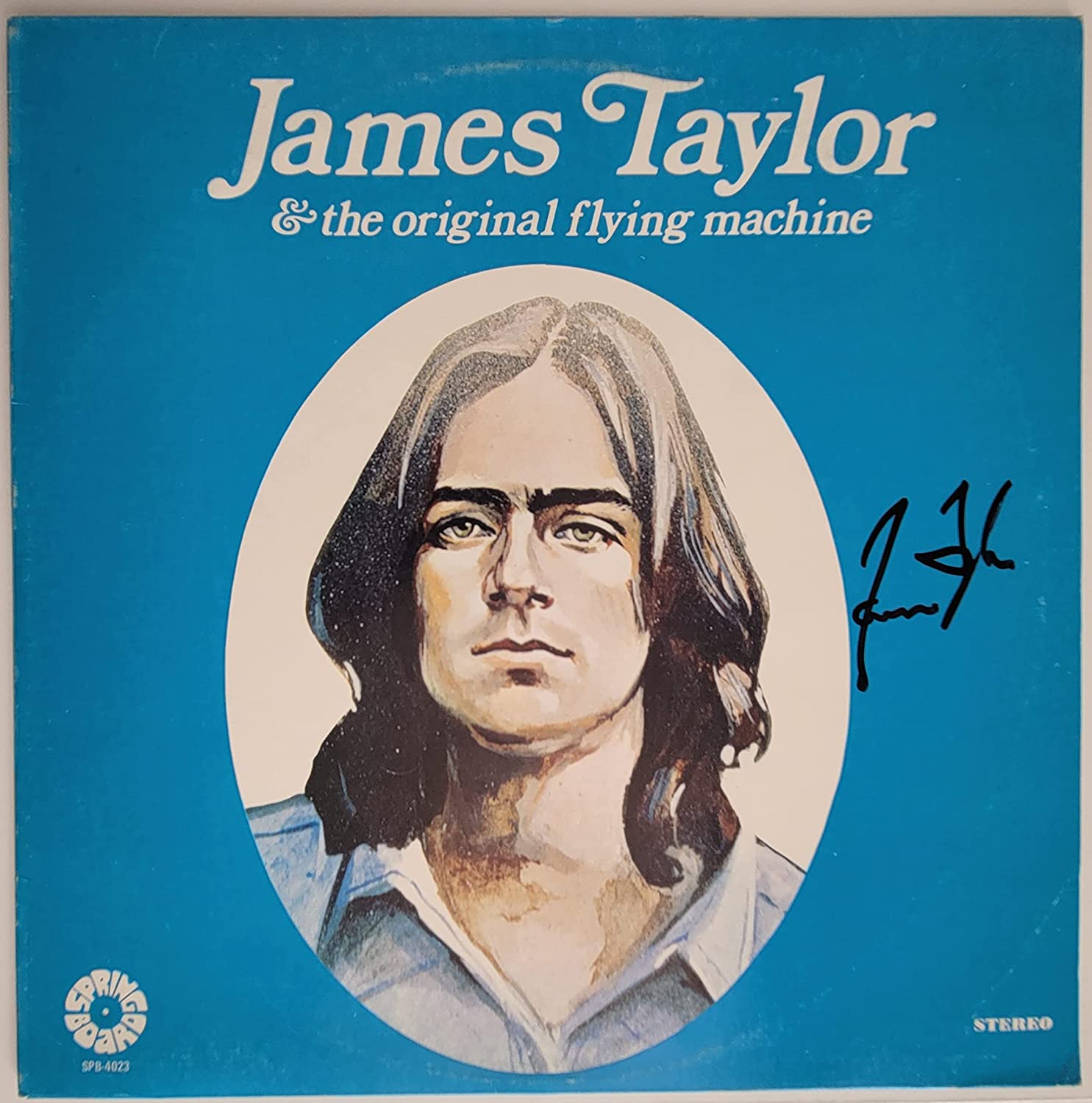 James Taylor signed autographed The Original Flying Machine album LP COA proof STAR