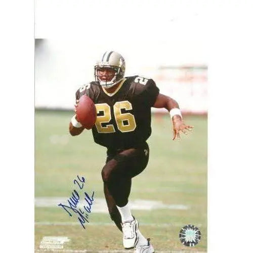 Deuce Mcallister, New Orleans Saints, Signed, Autographed, 8x10 Photo, Coa
