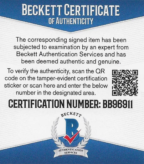 Adrian Peterson Minnesota Vikings signed Duke football proof Beckett COA autographed
