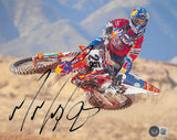 Marvin Musquin supercross motocross signed autographed 8x10 photo proof Beckett COA.