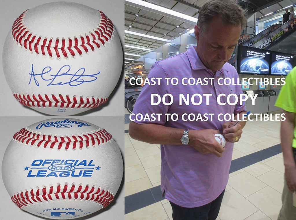 Al Leiter Blue Jays Yankees Mets Marlins signed autographed baseball COA proof