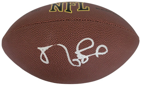 Matt Leinart Signed Football Proof COA Autographed Arizona Cardinals USC Trojans