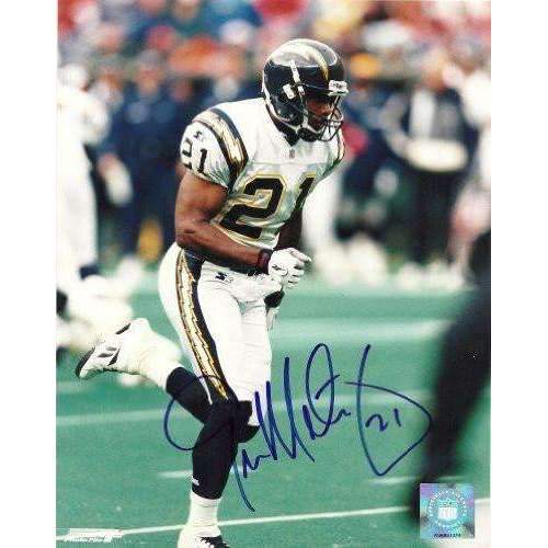 Eric Metcalf, San Diego Chargers, Atlanta Falcons, Texas Longhorns, Signed, Autographed, 8x10 Photo, Coa, Rare Hard Photo to Find