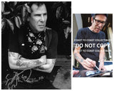 Slim Jim Phantom Stray Cats Drummer signed 8x10 photo proof COA autographed STAR