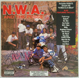 DR Dre Ice Cube DJ Yella signed NWA & Posse album vinyl record Proof Beckett COA STAR