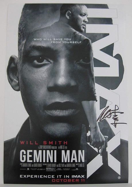 Ang Lee signed autographed Gemini Man 12x18 movie poster photo,proof COA. STAR