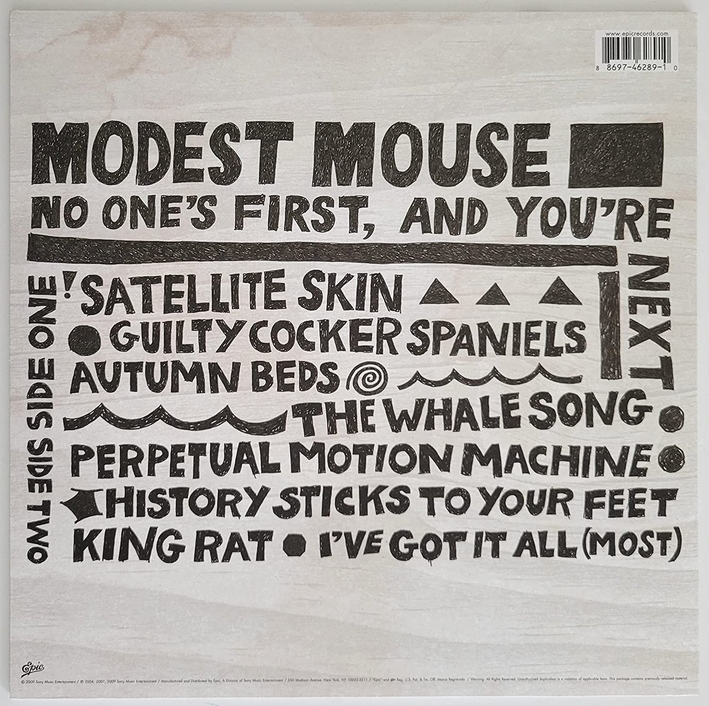 Isaac Brock signed Modest Mouse No Ones First, And Youre Next album exact Proof STAR