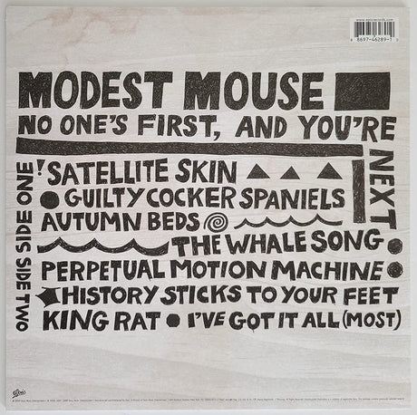 Isaac Brock signed Modest Mouse No Ones First, And Youre Next album exact Proof STAR