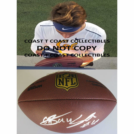 Chad Hansen, New York Jets, California Golden Bears, Cal Bears, Signed, Autographed, Duke Football,..