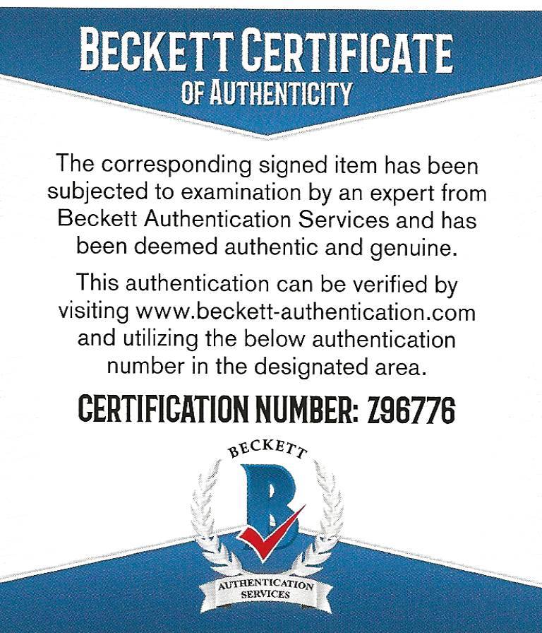 Baron Davis Hornets Warriors LA Clippers signed autographed NBA Basketball proof Beckett COA