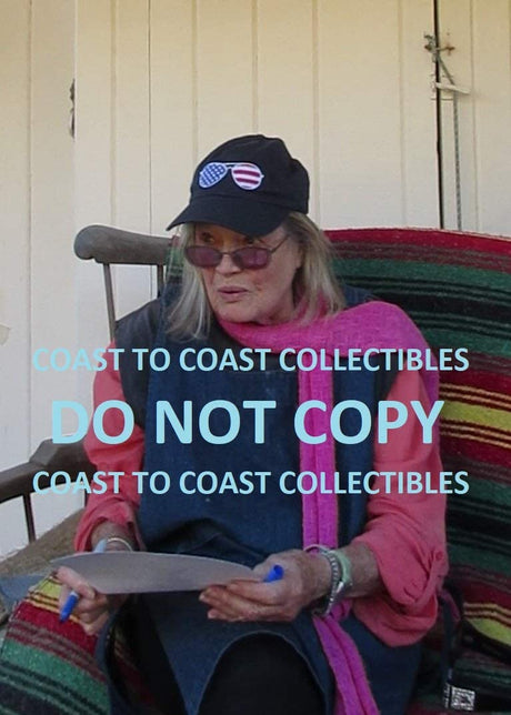 Angie Dickinson actress signed autographed 8x10 photo proof COA. STAR