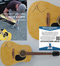 Tim McGraw Country music legend signed autographed acoustic guitar Beckett COA Proof Star