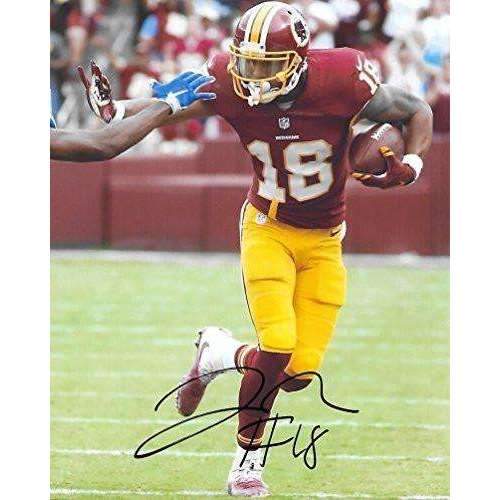 Josh Doctson, Washington Redskins, Signed, Autographed, 8X10 Photo, a COA with the Proof Photo of Josh Signing Will Be Included.