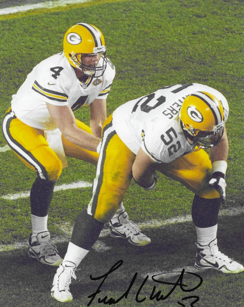 Frank Winters Signed 8x10 Photo COA Proof Green Bay Packers Football Autographed