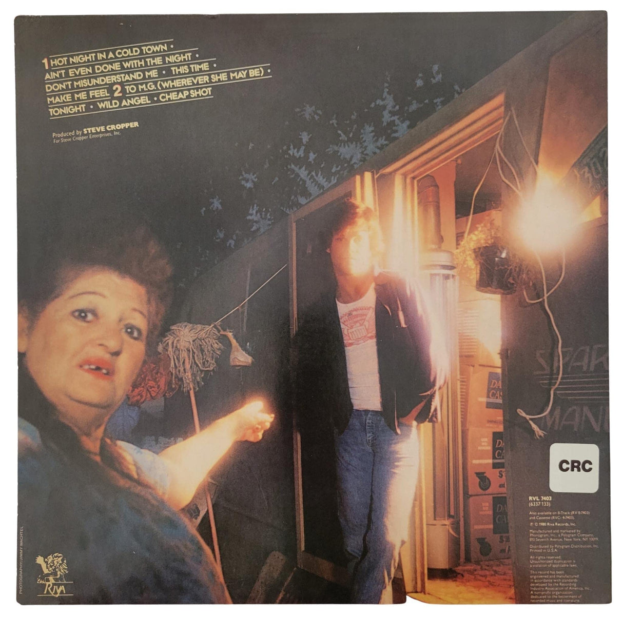 John Cougar Mellencamp signed Nothin Matters and What if it Did album vinyl record COA proof autograph STAR.