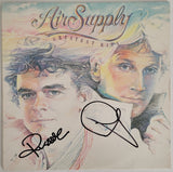 Russell Hitchcock Graham Russell signed Air Supply Greatest Hit album COA proof autographed STAR