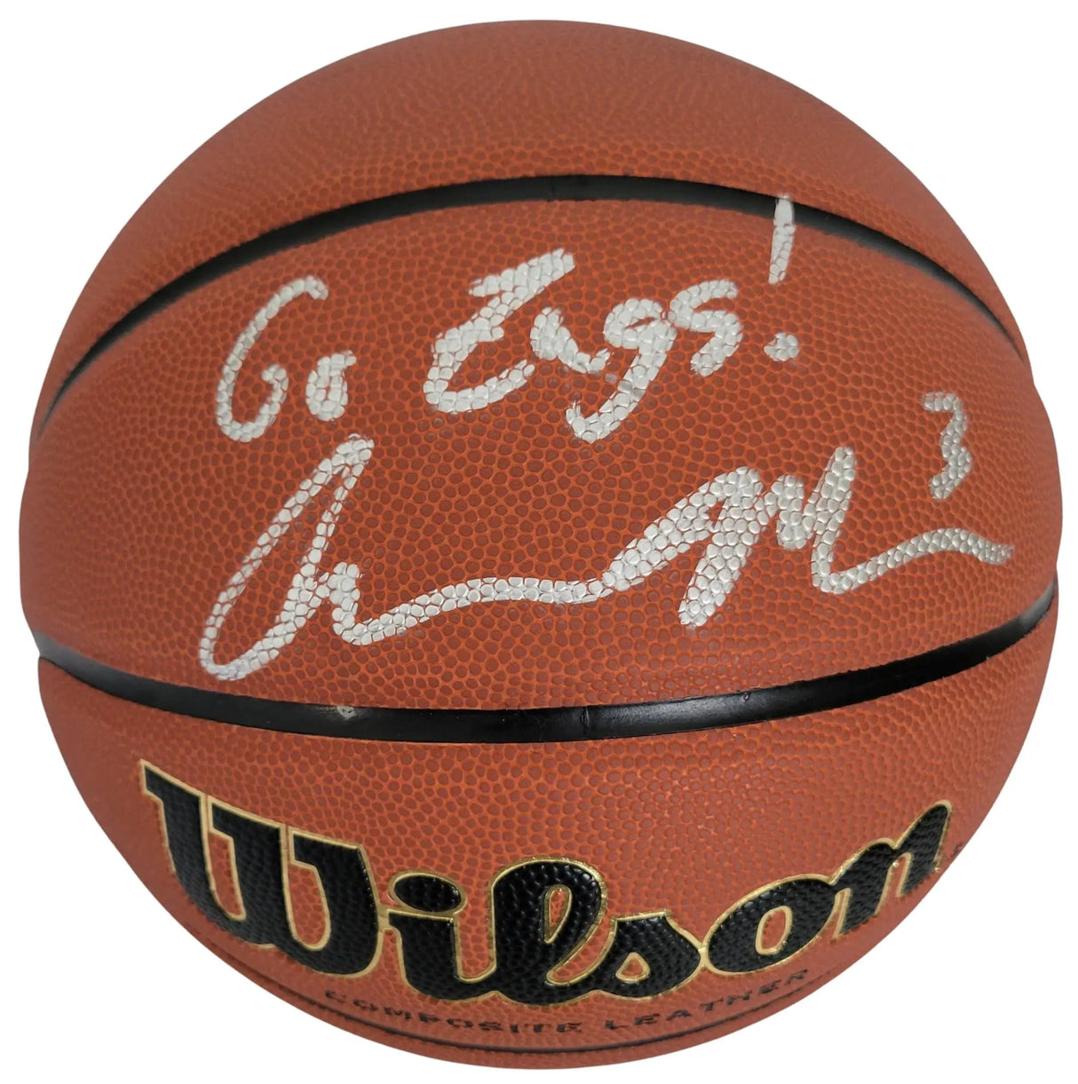 Adam Morrison Signed Basketball COA Proof Autographed Gonzaga Bulldogs
