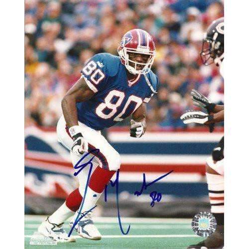 Eric Moulds , Buffalo Bills, Texans, Titans, Signed, Autographed, 8x10 Photo, Coa, Rare Hard Photo to Find