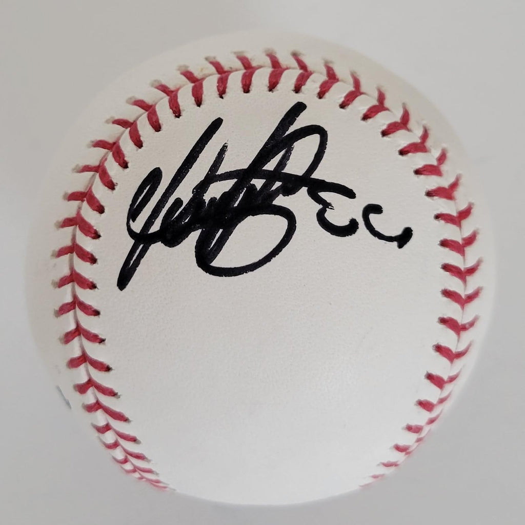 Martin Perez Texas Rangers signed MLB baseball COA Autographed Boston Red Sox