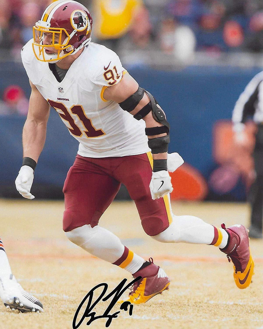 Ryan Kerrigan Washington Redskins Signed Washington Redskins Logo